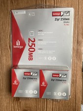 Lot of 4 Iomega 250MB Zip Disks Mac PC NEW SEALED In Package picture