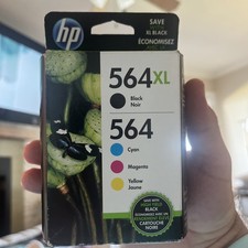 HP 564 / 564XL Ink Cartridges (Cyan Magenta Yellow Black) Exp March 2018 picture