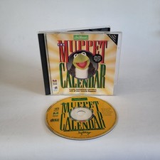 Jim Henson Interactive THE MUPPET CALENDAR PC CD-ROM 90s Clip Art Pics Kermit picture