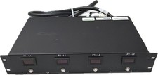 Martin 2U Rack Power Distribution Unit 30A 125/250V Hubbell 2711 4 Displays picture