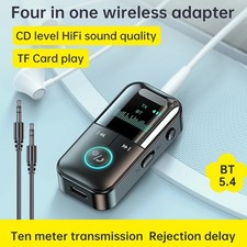 4in1 Bluetooth Audio Adapter Wireless Receiver Transmitter MP3 Player 3.5mm Aux picture