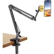 Flexible Overhead Desk Bed Magnetic Phone Holder Mount for Magsafe Kindle iPhone picture