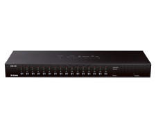 D-LINK KVM-450 KVM COMBO SWITCH 16 PORT PS/2 + USB RACKMOUNT picture