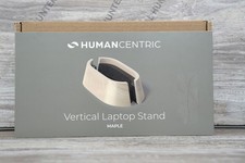 HumanCentric Vertical Laptop Stand in Maple Wood picture