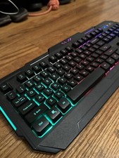 BUGHA LED Gaming Keyboard Color Changing Wired Excellent Condition picture