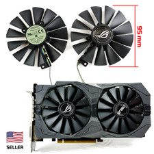 Full Set GPU Fans 95mm Asus Strix 1050 Ti 1650 1080 Ti Poseidon T129215SM | U... picture