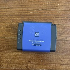 Linksys Instant Wireless Ethernet Bridge ~ WET11 ~ 2.4 GHz 802.11b picture