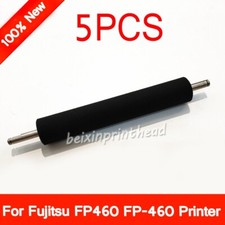 5x/set 100% New Platen Rubber Roller  For Fujitsu FP460 FP-460 Thermal Printer picture