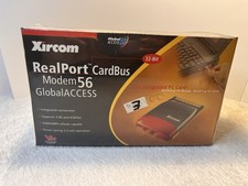 Xircom RealPort CardBus Modem 56 GlobalACCESS RBM56G New Sealed Vintage 1998 picture