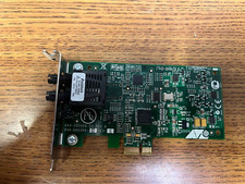 Lot of 6 Allied Telesis Fast Ethernet Fiber NIC Card  100FX/SC PCIe AT-2711FX/ST picture