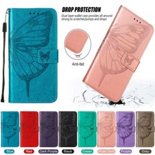 Flip Butterfly Wallet Cover Case For Honor 600 400 90 60 X7D Magic 8 X8C X7A X6C picture