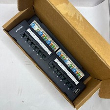 Ortronics OR-PMP5E1289 12PORT,110,MINI PATCH 89D T568A/B CLARITY CAT 5E🔔 picture