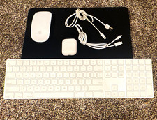Apple USB-C to Lightning Magic Keyboard, Magic Mouse, and Gen 1 AirPods Combo picture