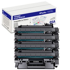 4PK CE505A Toner Cartridge Compatible With HP 05A LaserJet P2035 P2035n P2055dn picture