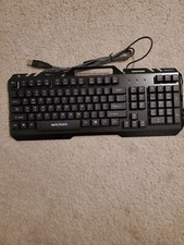 ENHANCE INFILTRATE KL1 LED GAMING KEYBOARD MULTI-COLORED BACKLIT (OPEN BOX) picture
