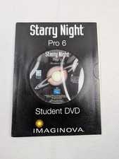 STARRY NIGHT Pro 6 Version Student DVD New SEALED Imaginova 2008 picture