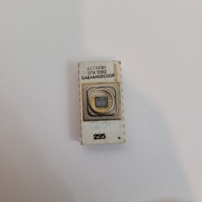 USSR K573RF1 EPROM Chip Soviet Vtg Ceramic Gold Quartz Window IC 295 OTK 1082 picture