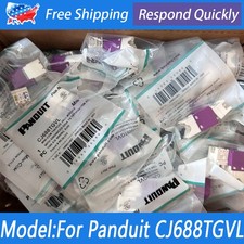 50X Cat6 MiniCom UTP RJ45 Network Jack Module  For Panduit CJ688TGVL Giga TX picture