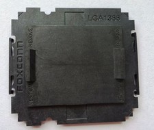 10 pcs Foxconn Intel LGA1366 CPU Socket Protector Cover ,ORIGINAL PART,  BLACK picture