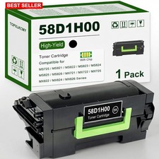 High Yield Black Toner Cartridge Printer Replacement 15000 Page Capacity 1 Pk picture