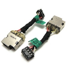 DC POWER JACK W/ CABLE HP Pavilion 730932-SD1 730932-FD1 730932-YD1 732067-001 picture