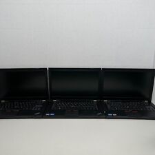 Lot of 3 Lenovo ThinkPad T420s & T430s i5 Laptops AS IS BOOTS TO BIOS INCOMPLETE picture