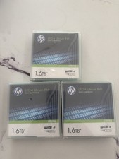Set of 3 HP C7974A LTO-4 Ultrium RW 1.6TB Data Cartridge Backup Tape New Sealed picture