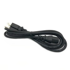 6FT Universal 3 Prong AC Power Cord Cable 18 AWG for Computer Printer Monitor TV picture