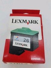 Genuine Lexmark 26 Color Ink Printer Cartridge Brand New in Box picture