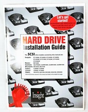 1994 Insight Hard Drive Installation Guide Rev 4 SCSI Seagate, Maxtor, Fujitsu + picture