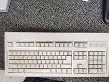 Vintage Keytronic E03601QL-C Wired Keyboard Key Tronic AT Clicky Mechanical picture