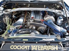 Cars nissan r34 skyline gtr super coupe tuning Desk Mat Stitched picture
