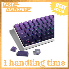 XVX Side Print Keycaps 136 PBT Shine Through Double Shot Custom Key Set 60 65 75 picture