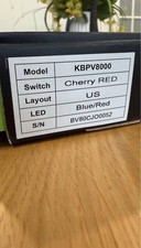 KB Paradise V80TKL Mechanical Keyboard Cherry MX Brown NonBacklit with Switches picture