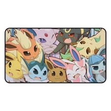 Cute Pokemon Eeveelutions Gaming Desk Mat Mouse Pad picture