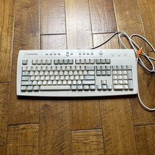 Vintage Gateway 2000 Audio White Keyboard PS/2 PS2 7000598 picture