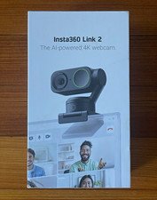 Insta360 Link 2 4K 30fps AI Tracking Autofocus USB-C Webcam, Black picture