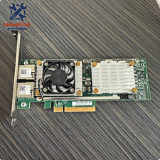 DELL 0W1GCR Broadcom 57810S/A 10GbE Dual Port RJ45 NIC Full Height Bracket picture