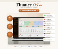 Personal Finance OS (English/International) | All-in-One Budget & Money Tool picture