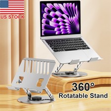Adjustable Foldable Laptop Stand Aluminum Notebook Riser Computer Holder Desk picture