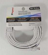 NEW Legrand Cat 5e Patch Cable, 50 ft Professional Grade picture