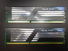 Geil Value Plus 4GB (2x2GB) DDR3 GVP34GB1600C9DC PC3-12800 1.6V #R619 picture