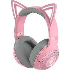  Kraken Kitty V2 BT Wireless RGB Headset: Chroma RGB Kitty Ears & Quartz Pink picture