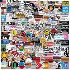 200 Pcs Edgy Funny Stickers for 2-3.2inch, 200pcs Different picture