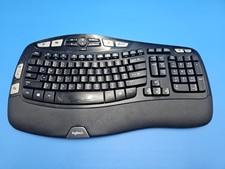 Logitech K350 Wave Wireless Keyboard - No DONGLE/USB Good Condition  picture
