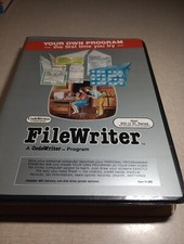 FileWriter Code Writer Program Atari 800 Item H-200 Excellent 1982 picture