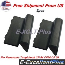 2PCS Main Hinge Cover Replace For Panasonic Toughbook CF-54 CF54 CF 54 Black picture