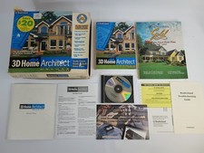 Broderbund 3D Home Architect Deluxe 3.0 CD Windows PC Big Box Complete picture