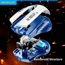 NexusClick Bluetooth 5.4 & 2.4G Wireless Mouse With Finger Rest, 6 Buttons Gamin picture