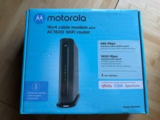 Motorola MG7540 16x4 Cable Modem plus AC1600 WiFi Router picture